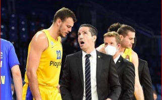 "Žalgirį" pasitinkantis "Maccabi" treneris laukia sirgalių paramos, aukštaūgis – akistatos su Nebo